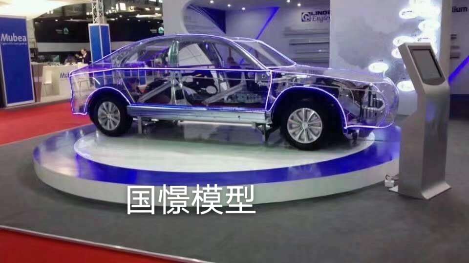 江门透明车模型