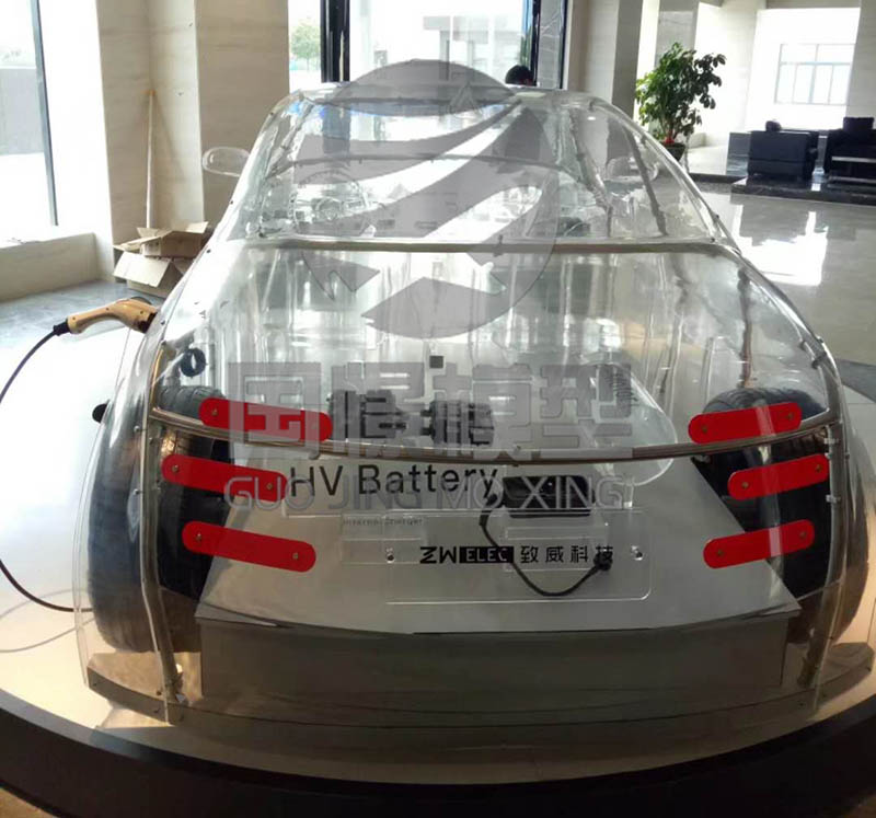 江门透明车模型